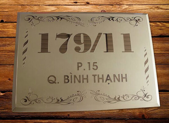 Bảng số nhà bình thạnh 2