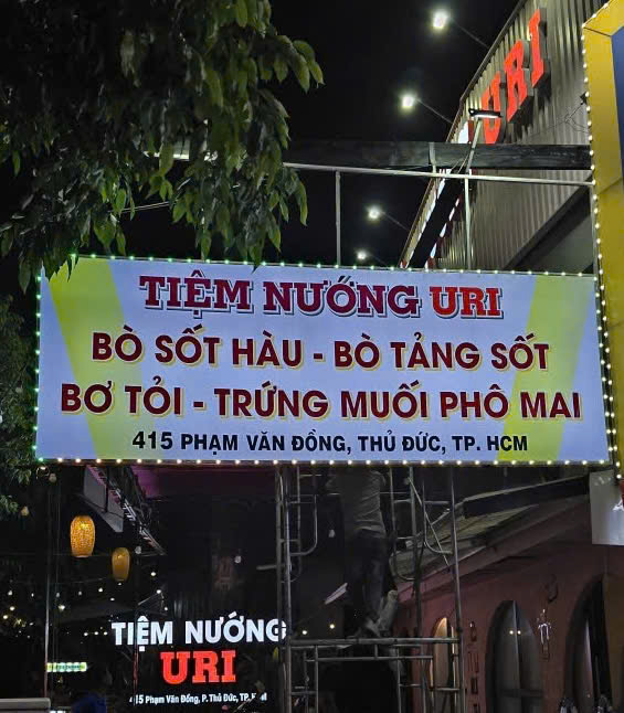 Thi công hộp đèn bạt quảng cáo tại TPHCM